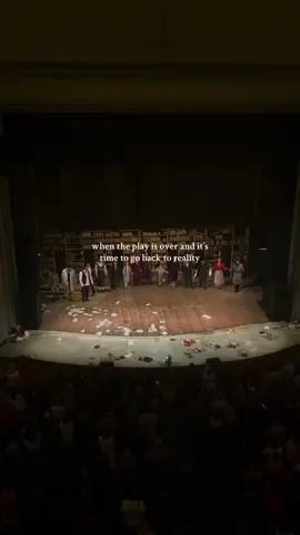 the best and the worst feeling at the same time #theatre #ballet #aesthetic 