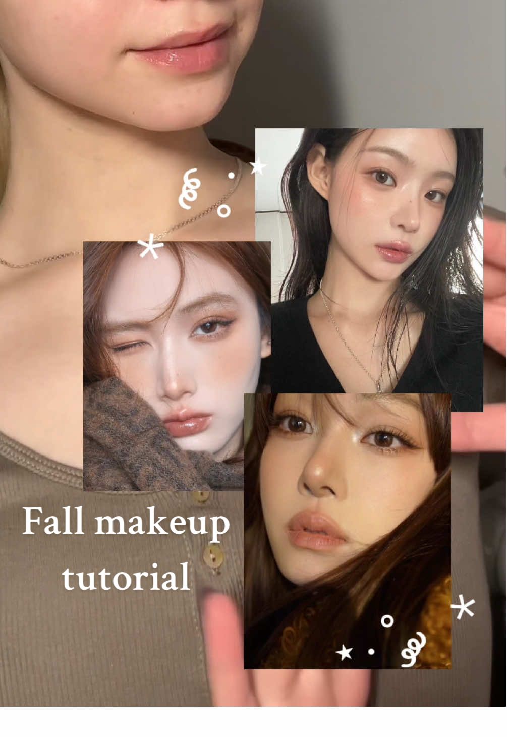Fall makeup tutorial! (I know it’s almost winter but still😋)  #fallmakeup #makeup #fypシ゚ #makeuptutourial #warmtone #glitter #fyp #viral  
