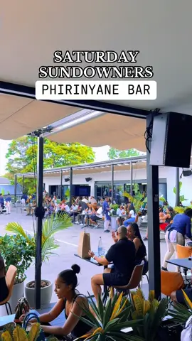 Sundowners kinda Saturday at #phirinyanebar by #gemelli  📲 #yomzansi #yomzansispaces 