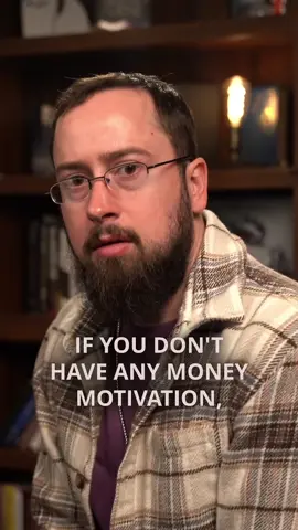 If you don't have any money motivation, then you either don't know what it does for you, think it's too easy or hard to get, or don't know what you want with your life. Let me explain. Money increases your ability to turn any idea that requires human action or resources into reality. It helps you do whatever you want. And if you didn't know that, you're welcome. Now you have a reason to want money. But if you think money is too easy to get, then you're going to get bored. So you need to take on bigger things. If you think it's too hard to get, then you're going to give up.  So you need to learn to be proud of smaller money-making achievements that feel within your ability.  And if you don't know what you want, then you won't have a reason to do any of this. To fix that start asking yourself what would be good for you and what would be good for the world and start trying to make it come true.  And then you will care.  #SelfImprovement #money #finance 