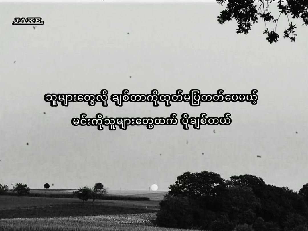 ချစ်မပြတတ်ဘူး ။ #စာတို #foryou #fyp #jake  #ဂျိတ် 