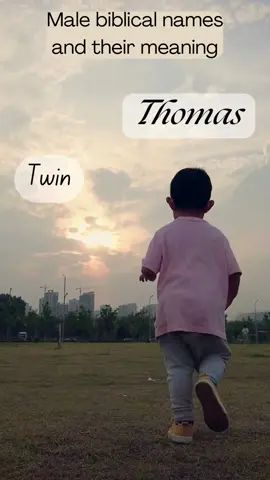 Biblical names for your newborn boy!