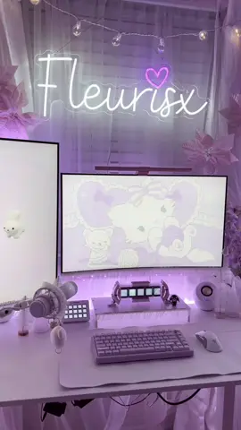 Update: cables did NOT last #girlysetup #pcgaming #GamerGirl #fyp #room #cozyroom #RoomTour #pcsetup #fleurisx #fleuriistok #fyp #viral #cute #cutecore #kawaii #girly 