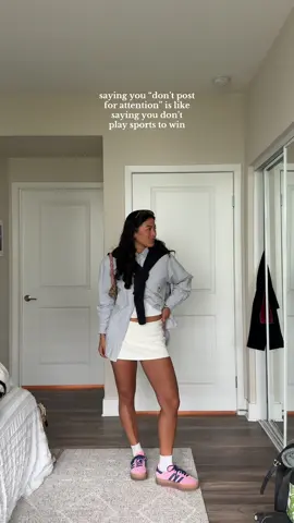 is this an unpopular opinion lol anywayys preppy fit checkk  #fashiontiktok #autumnfitcheck #FitTok #adidasgazelle #fallfashion #fashiontok 