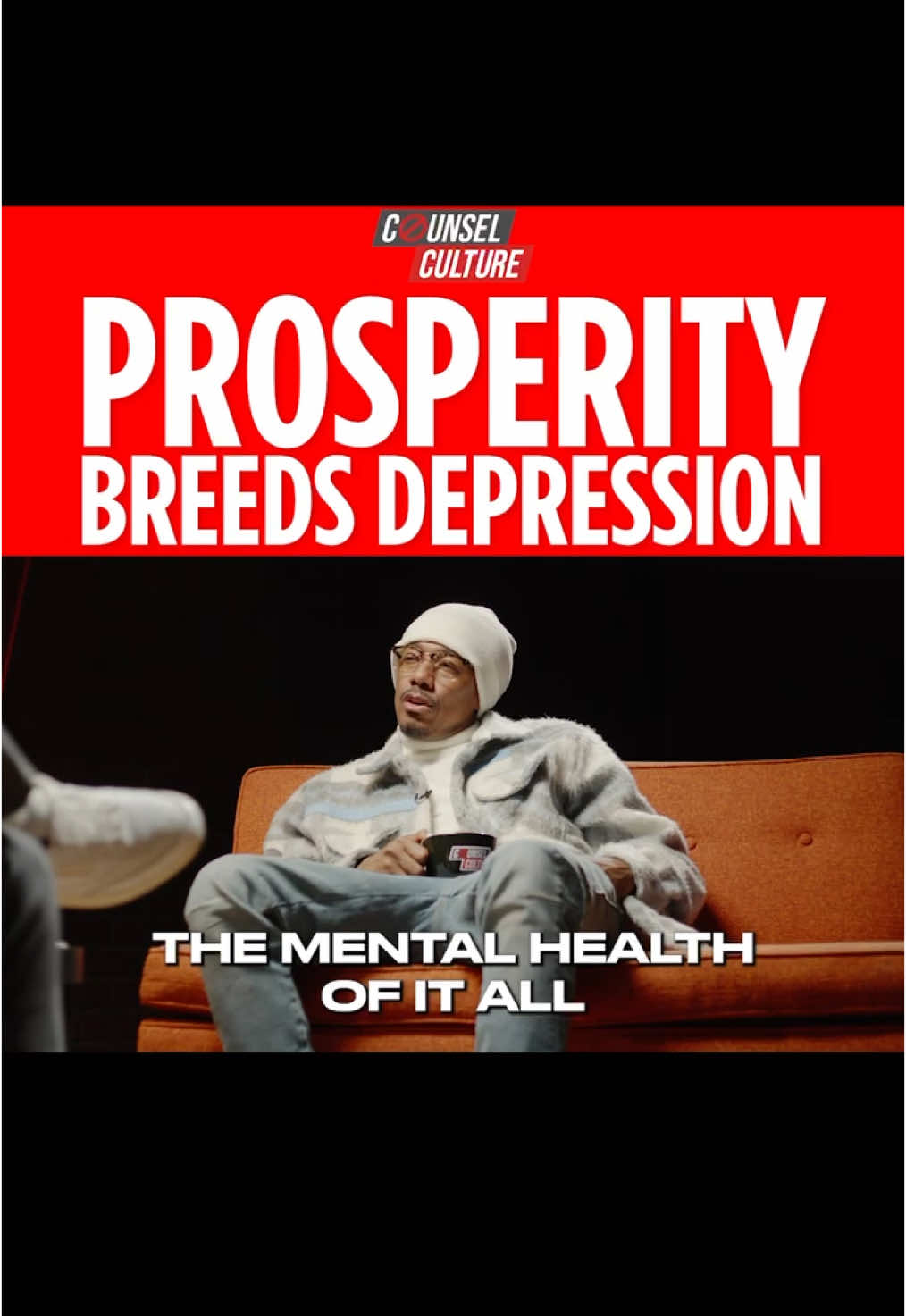 Prosperity breeds depression. @GaryVee | +1 212 931 5731 @Team GaryVee @Nick Cannon  Watch an All NEW #CounselCulture podcast episode with Gary Vee now streaming on YouTube! #explore #fypシ #fyp #garyvee #MentalHealth #depression #therapy #mentalhealthmatters #teamgaryvee #nickcannon #spirituality #spiritualtiktok 