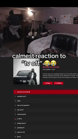TURN HIS TV OFF TURN HIS TV OFF #fyp #kendricklamar #music #reaction 