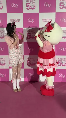 Hello Kitty Party Time 🎂 This evening was so enjoyable, seeing Hello Kitty being a DJ was so unexpected… 😭 #hellokitty #hellokitty50 #sanrio #aesthetic @ハローキティ50周年【公式】 