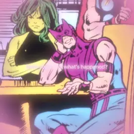 miss them a bit x  #bobbimorse #marvelcomics #hawkeye #mockingbird #clintbarton #comic #hawkeyeedit #edit #marvel #foryou #4u