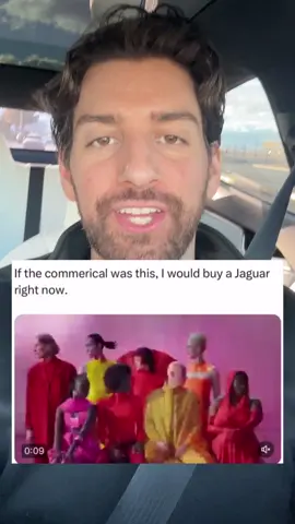 If the commerical was this, I would buy a Jaguar right now. 🤣 #jaguar #podcast #joeysalads
