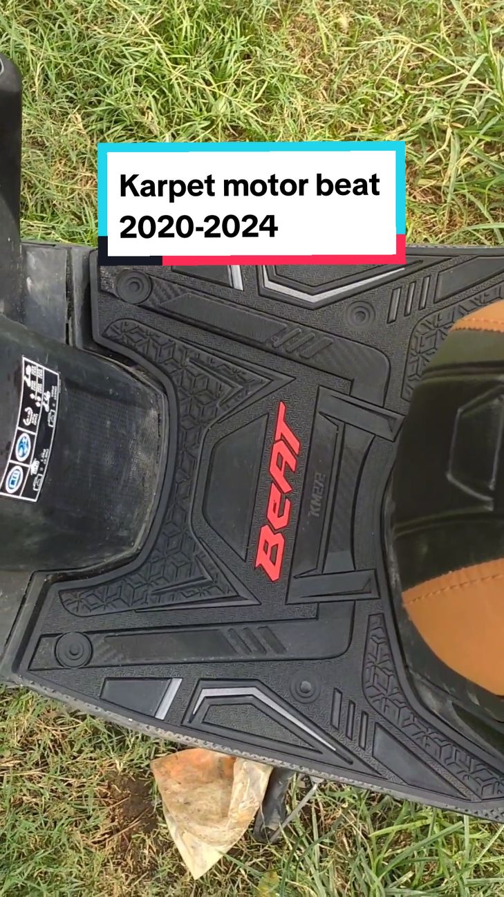 Karpet motor beat deluxe atau beat street 2020-2024 bahan full karet tebal anti selip #karpetmotor #karpetmotorbeat #karpetbeat #beatnew 