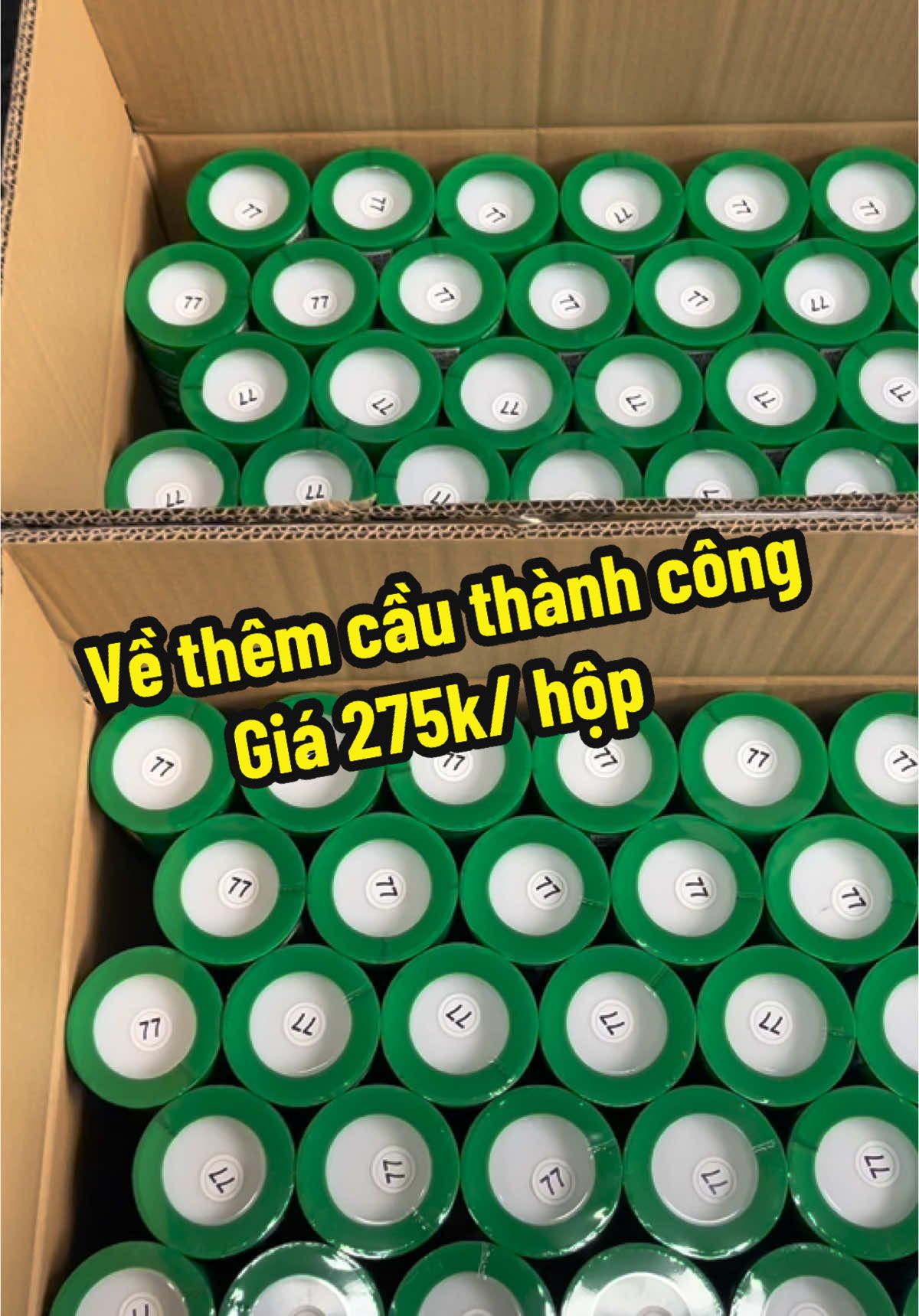 Khai thật đi ae đang mua bao nhiêu tiền 1 hộp cầu thành công?#tiendungbadminton #caulongchandat #tiendungsport @Cầu Lông Chân Đất 