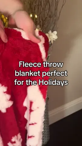 So cozy and warm and the perfect Holiday pattern. #bedsure  #bedsureblanket #fleeceblanket #throwblanket #christmasblanket #tiktokshopblackfriday #tiktokshopcybermonday 
