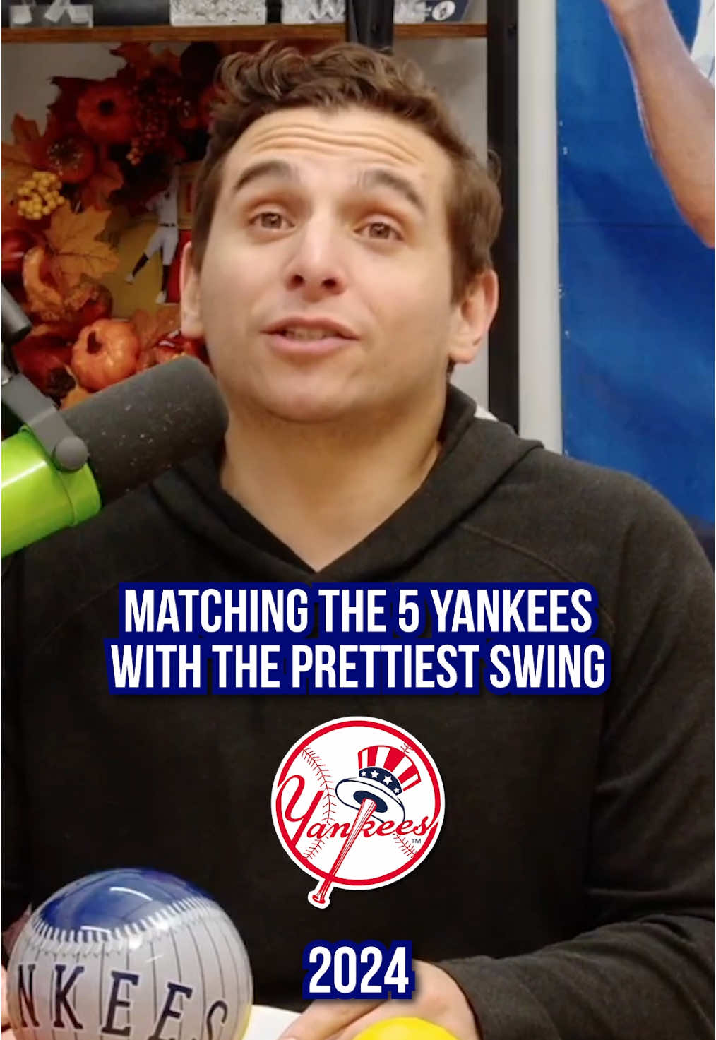 Who had the prettiest swing on the 2024 Yankees? #yankees #MLB #baseball #hitting 