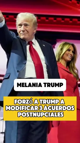 ¿Melania presionó a trump para modificar su acuerdo prematrimonial por tercera vez e incluso se negó a mudarse a la casa blanca? La respuesta de barron es espeluznante#usa🇺🇸 #celebrity #fyp #usa_tiktok 