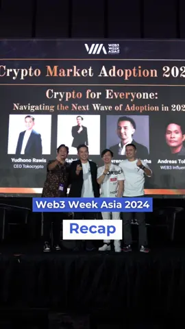 Seneng banget TRIV bisa ikut meramaikan berbagai crypto event di tengah euforia bull market kali ini!🔥 Salah satunya di acara Web3 Week Asia 2024, saya juga happy boleh berbagi insight seputar market crypto🚀