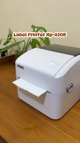 Label printer xp420b #rekomendasiprinter #printeralamatresi #printerresi #printerthermalxprinter #xprinter #printermurah #thermal #labelprinter #printerresi 