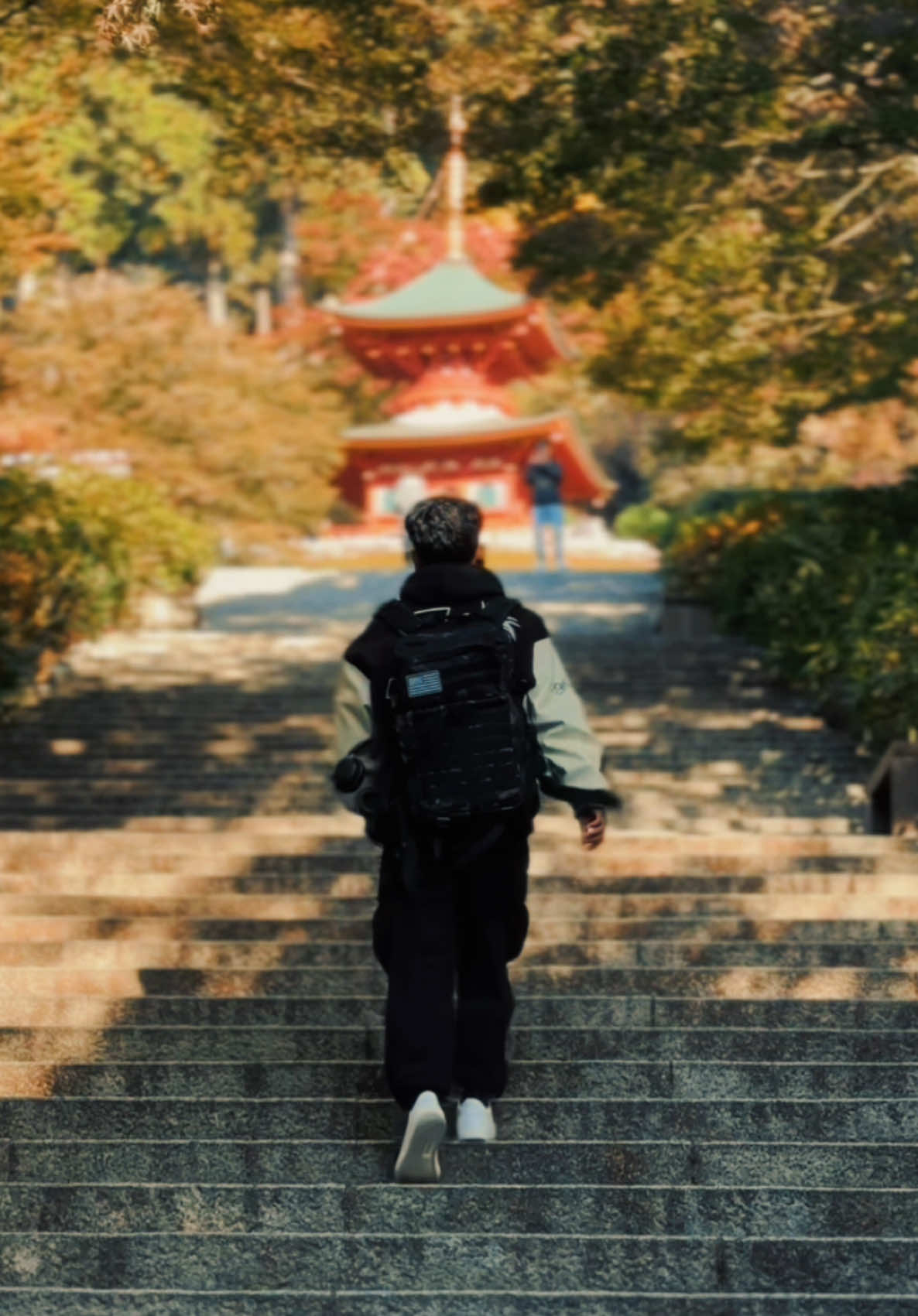 Osaka's Hidden Gems #CapCut#おすすめ #kenshuseijapan🇮🇩🇯🇵🎌 #katsuojitemple⛩#japantravel 