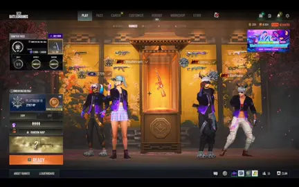 Jacket purple come back 💜 #pubg #xenix 
