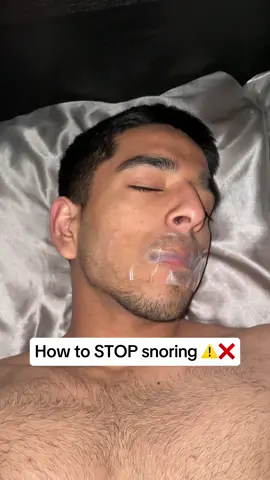 Finally don’t snore anymore with these nasal strips😭