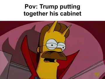 We're cooked #thesimpsons #simpsons #treehouseofhorror #nedflanders #trump 