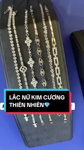 Lắc nữ kim cương thiên nhiên@VINH CARA DIAMOND JEWELRY #vinhcara #kimcuongthiennhien #trangsuckimcuong #lac 