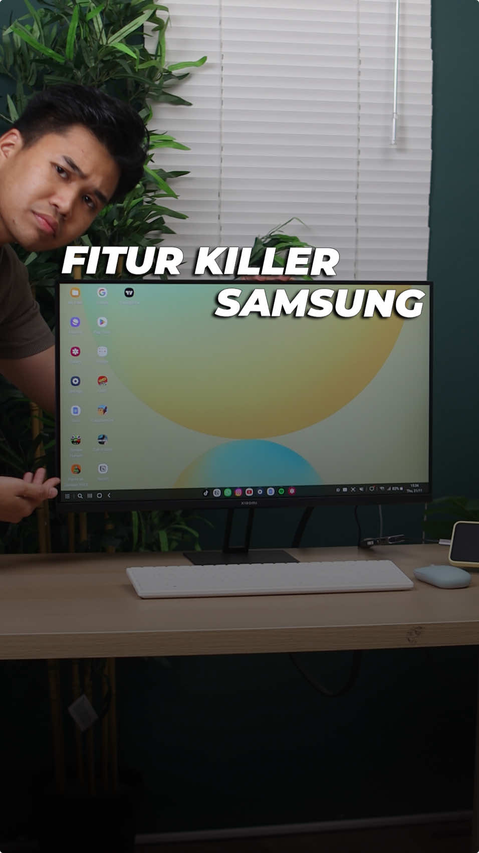 Fitur samsung dex gak ada lawan! #samasamabelajar #kelastekno #antigaptek #samsung #samsungdex #samsungs24fe #tips #trick 