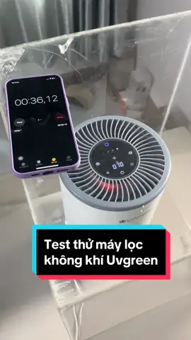 Test thử máy lọc không khí #review #kienreview #maylockhongkhi 