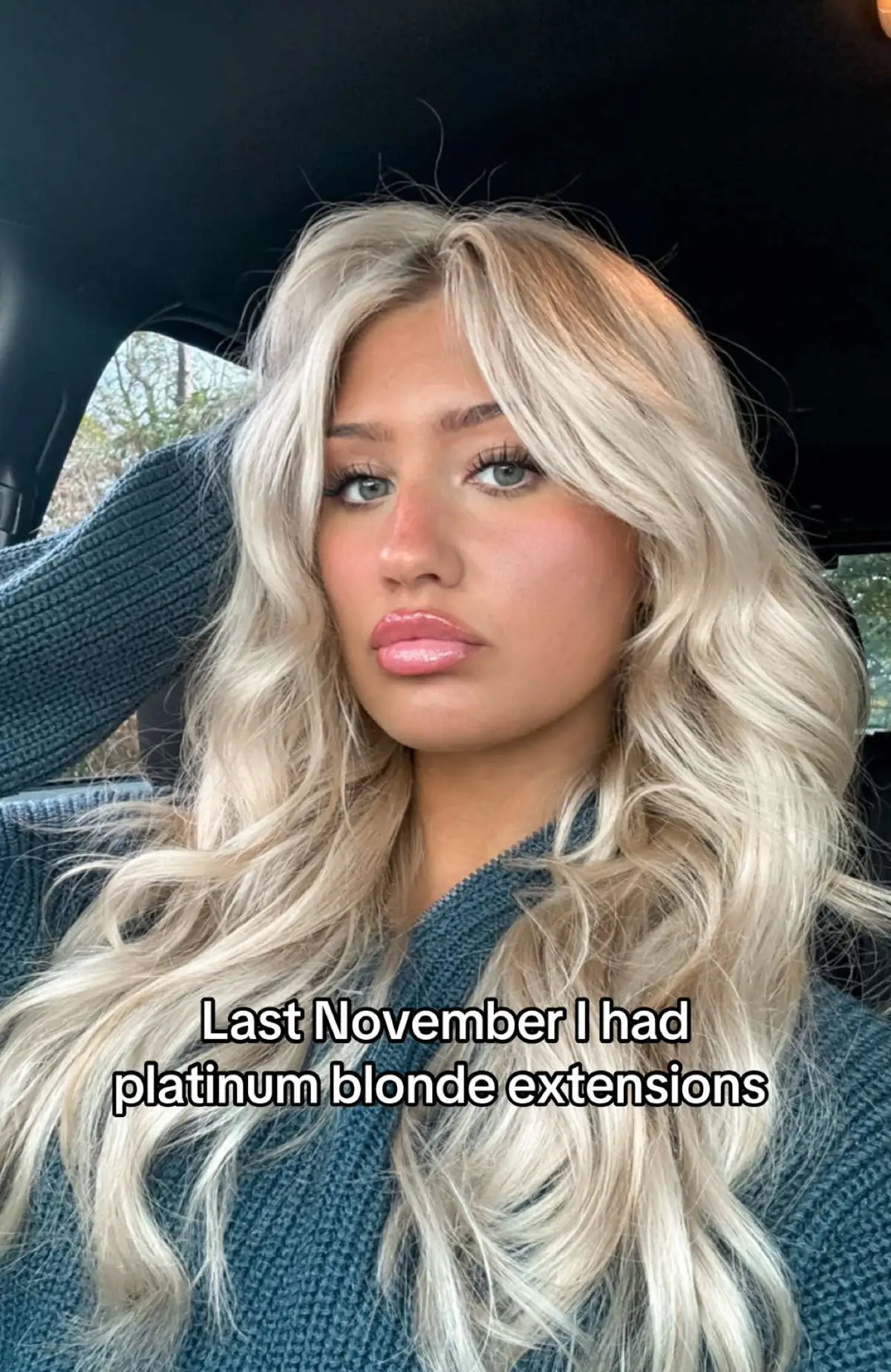 Seriously wtf is a hair growth journey even worth it bc i miss my long blonde hair😭 #hairgrowth #hairgrowthjourney #hairextensions this november last november hope this helps 