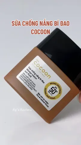 Sữa chống nắng bí đao Cocoon #fyp #xuhuong #xuhuong 