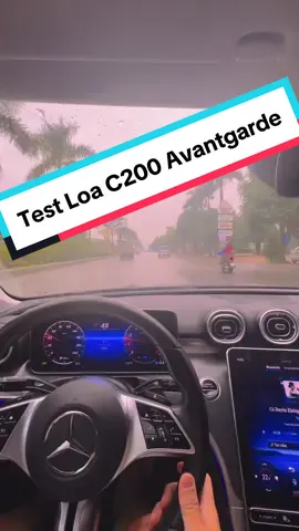 Combo Chủ nhật : Mưa phùn + Chill bài nhạc trên Mercedes C200 Avantgarde 🎶🎶✨✨ #Mercedes #C200 #C200 #Avantgarde #Xe 