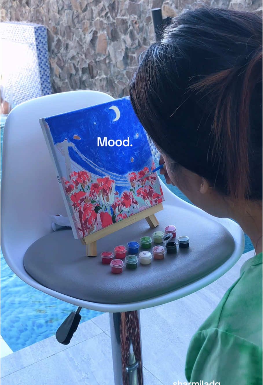 Mood.🥰🎨 #painting #art #paintingart #paintbynumber 