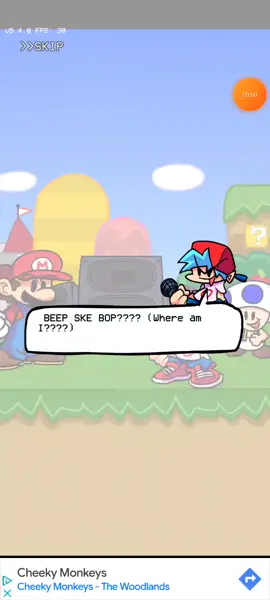 mario rebooted| overworld song #fyp #supermariobros #fnf #fnfboyfriend #fridaynightfunkin #fnfmod #fnfcommunity #fnfmods 