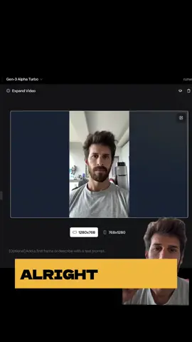 Reimagine any portrait/landscape video with Runway's new 