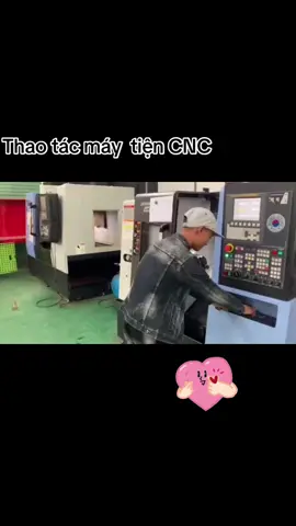 Thực hành thao tác máy tiện CNC- XKLD Taiwan#xklddailoan #duhocdailoan #xuatkhaulaodong #xkldnhatban✌🏻✌🏻✌🏻 #