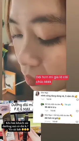 Hỏi khách sài dưỡng mi , mi có dài k ? Và cái kết 🤭🤭🤭🤭#dưỡngdaimi#xuhuong #lênxuhướngtriệuview2024 