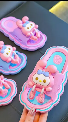 Okaybaby B394 Sendal Slop Kartun Anak Perempuan Import kekinian #sandalanak #sandalanaklucu #sandalanakimport 