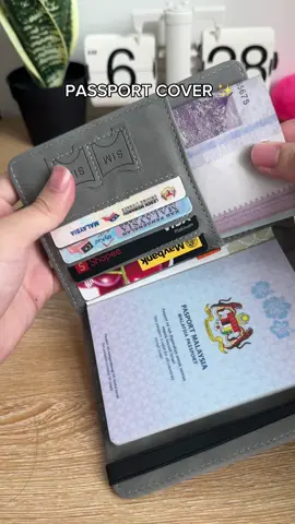 Passport cover all in one!  ✅Money Pocket ✅Card Pocket  ✅Sim Slots  #passport #passportbag 