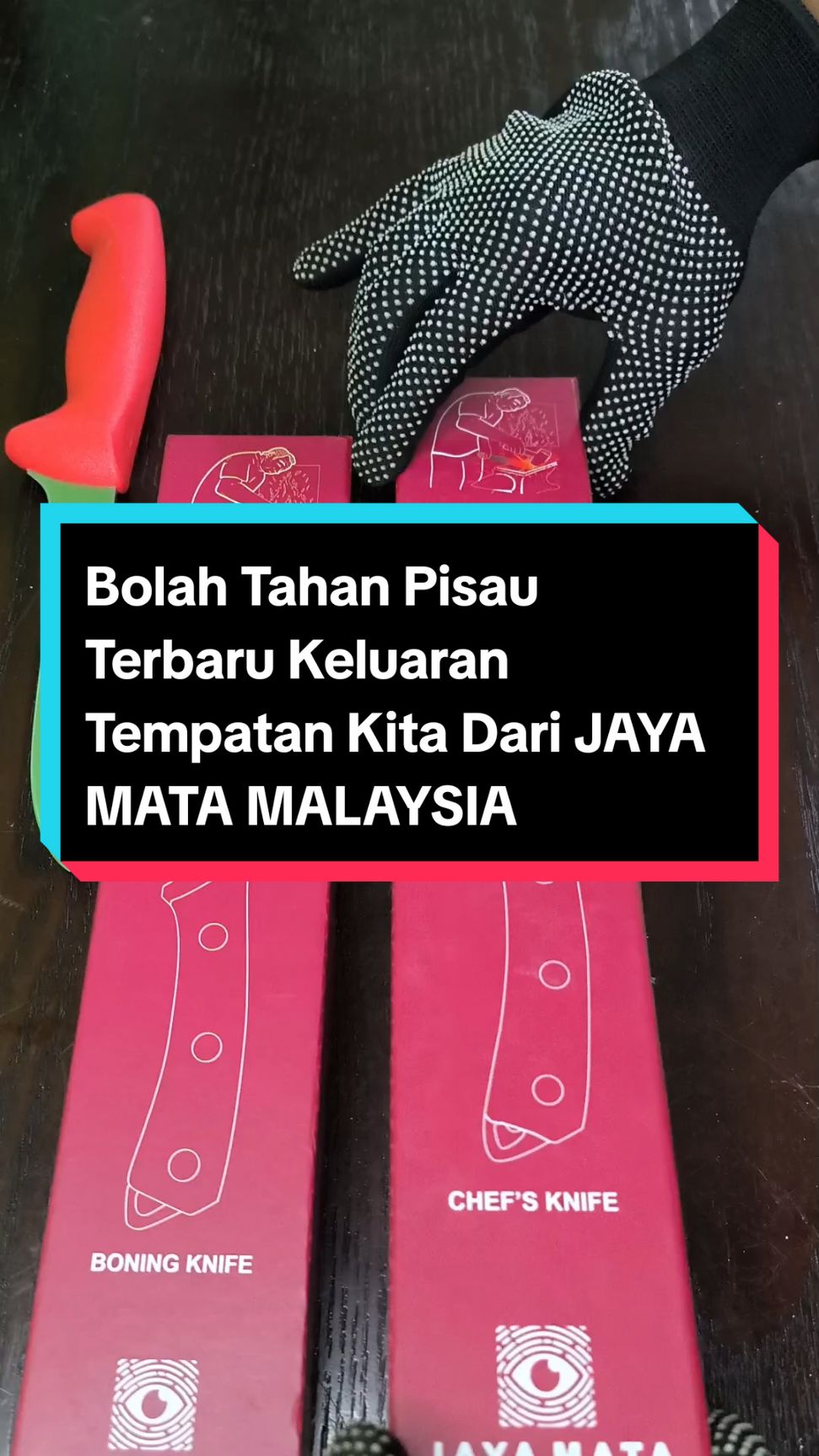 Boleh tahan padu pisau terbaru keluaran tempatan kita dari JAYA MATA MALAYSIA, nak tahu lebih lanjut sila komen #JAYAMATA 
