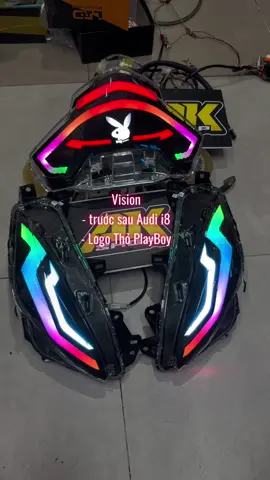 #vision trước sau Audi #i8 - Logo Thỏ #PlayBoy của dân chơi đây ae! #akshop #xedovietnam #xedokieng #xedovietnam🇻🇳 #xedovietnam #xedovietnamracing #xedovnracing #Vision2025 #vision2024 