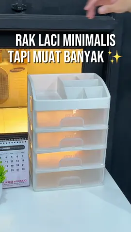 Lagi nyari rak kosmetik/skincare 4 laci muat banyak ? Jgn di skip❗️❗️ #rakkosmetik #rakkosmetikmurah #rakkosmetikmultifungsi #rakkosmetikmini #rakkosmetik3laci #rakkosmetik4laci 