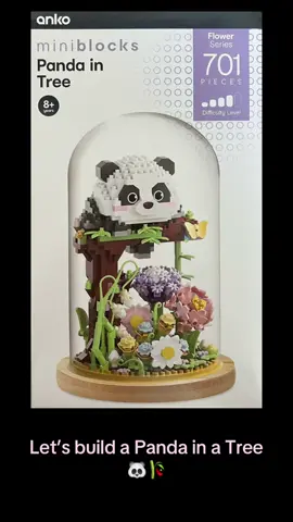 Lets build a Panda in a Tree 🐼🎋 #kmart #lego #miniblocks #difficult #tinypieces #pandaintree #cute #cheap @LEGO @kmart australia 