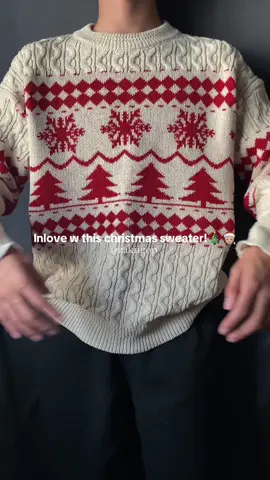 cant wait to wear this on dec 25, christmas is cominggg aaaa cant waityt #typ #sweater #christmassweater #sweaterweather #sweateroversize #sweaterstyle #outfit #outfitideas #outfitinspo #foryoupage #viral 
