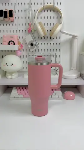 Pinky Tumbler ᡣ𐭩˚. so pretty 🎀 #tumbleraesthetic #tyesotumbler 