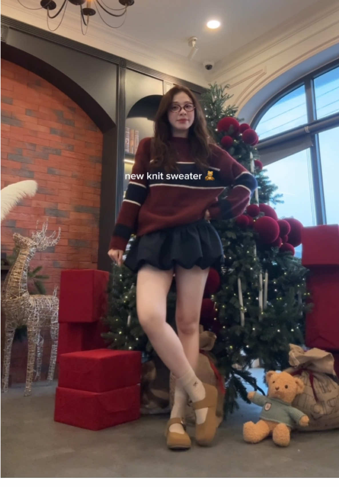 Lại về thêm 1 mã áo lennn mới cho các bác mùa Noel này nèee, u mê áo len cứ về team tớ nhen 🧸🎄#CapCut #setdoxinh #shoppinghaul #aolen #viralvideo 
