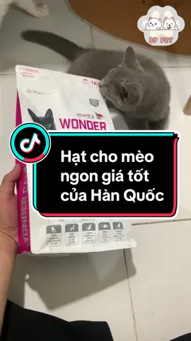 Hạt wonder cat ngon bổ giá tốt, xuất xứ Hàn Quốc #hatchomeowondercats #hatthucanchomeo #hatmeochatluongcao #nuoimeo #hatchomeo #xuhuongtiktok #dppet 