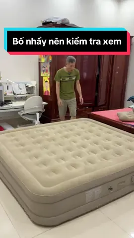 Gường đệm hơi tự bơm #demhoitunom #xuhuong #thinhhanh 