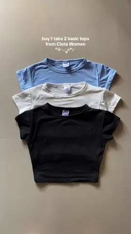 super sulit na!! 🫣💯 @Clota Women #basictops #buy1take2 #clotawomen #fypp #trending 