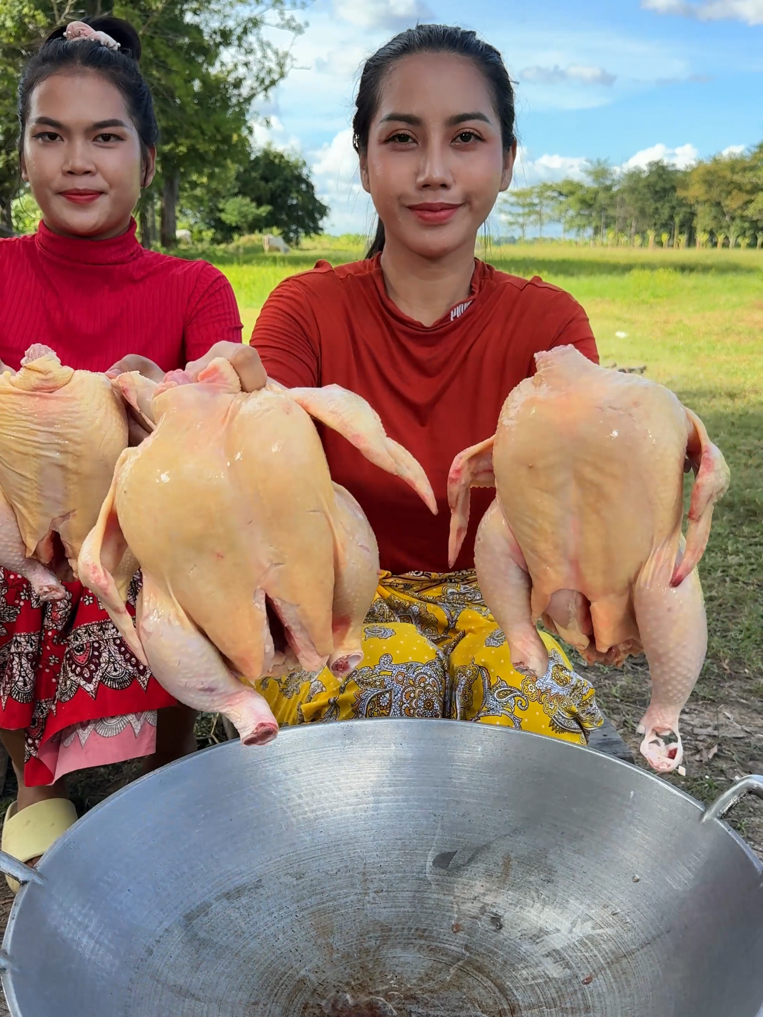 Cooking chicken with milk recipe #foodtiktok