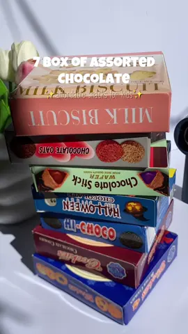 [BUDGET COMBO] 7 Box of Assorted Chocolate, Butter / Chocolate Cookies and Milky Biscuit Organic Snack🤗#fyp #viralvideo #tiktok #tiktokviral #fyppppppppppppppppppppppp #everyone #assortedchocolate 
