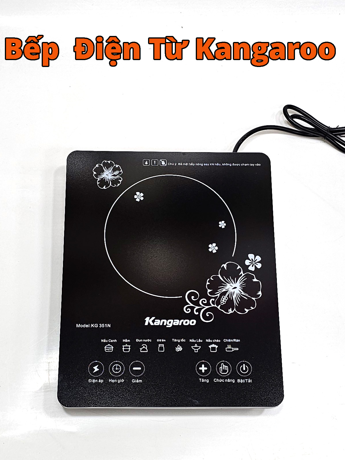 Bếp điện từ Kangaroo công suất 2000W . Với nhiều chế độ nấu , bếp từ Kangaroo KG351N phù hợp ăn lẩu , và nấu nướng . #beptu #bepdientu #beptukangaroo #bepdientukangaroo #kangaroo #beptudon